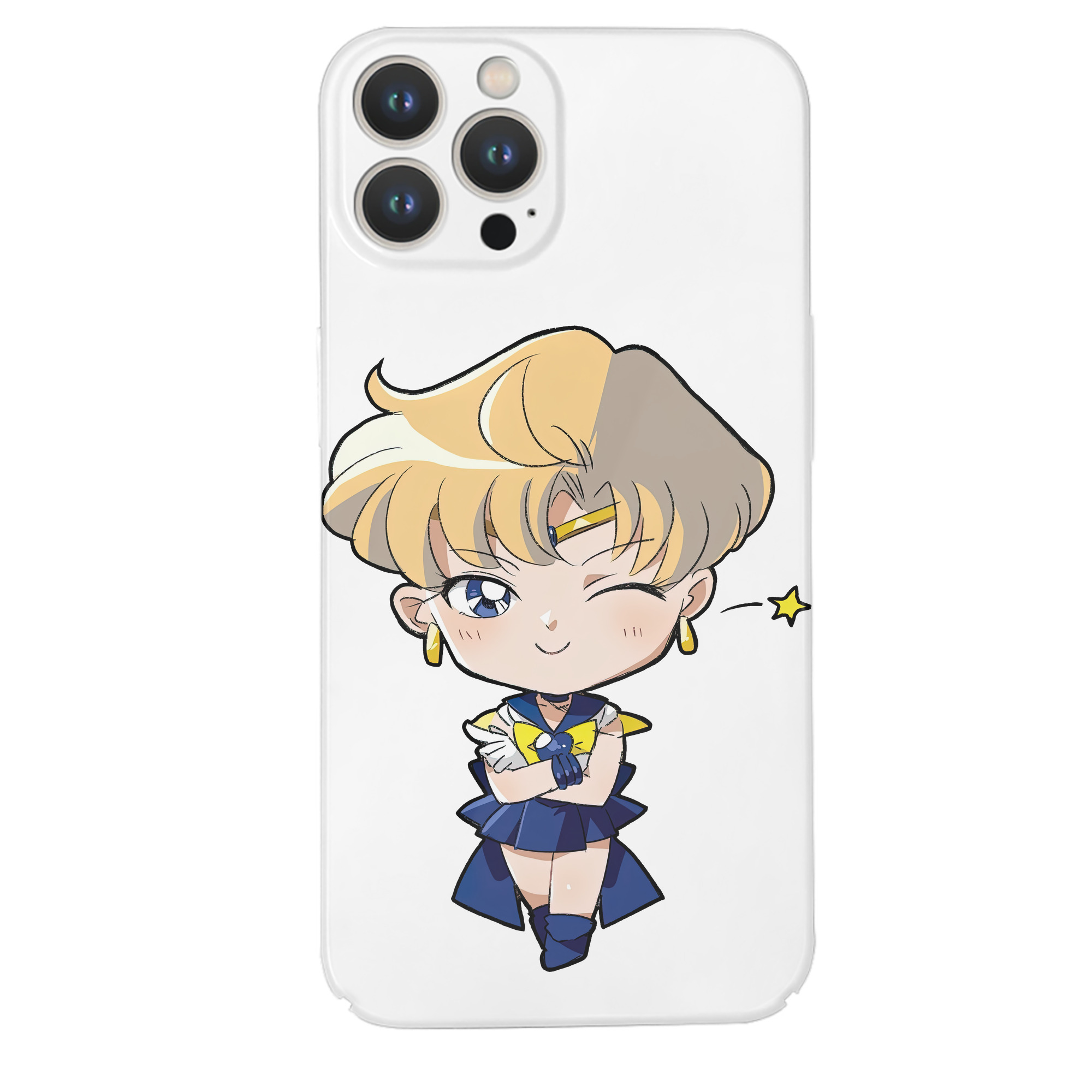 （画像用） 美少女戦士セーラームーン 天王はるか Sailor Moon Tenoh Haruka 【iPhone 14シリーズ対応】ハードケース